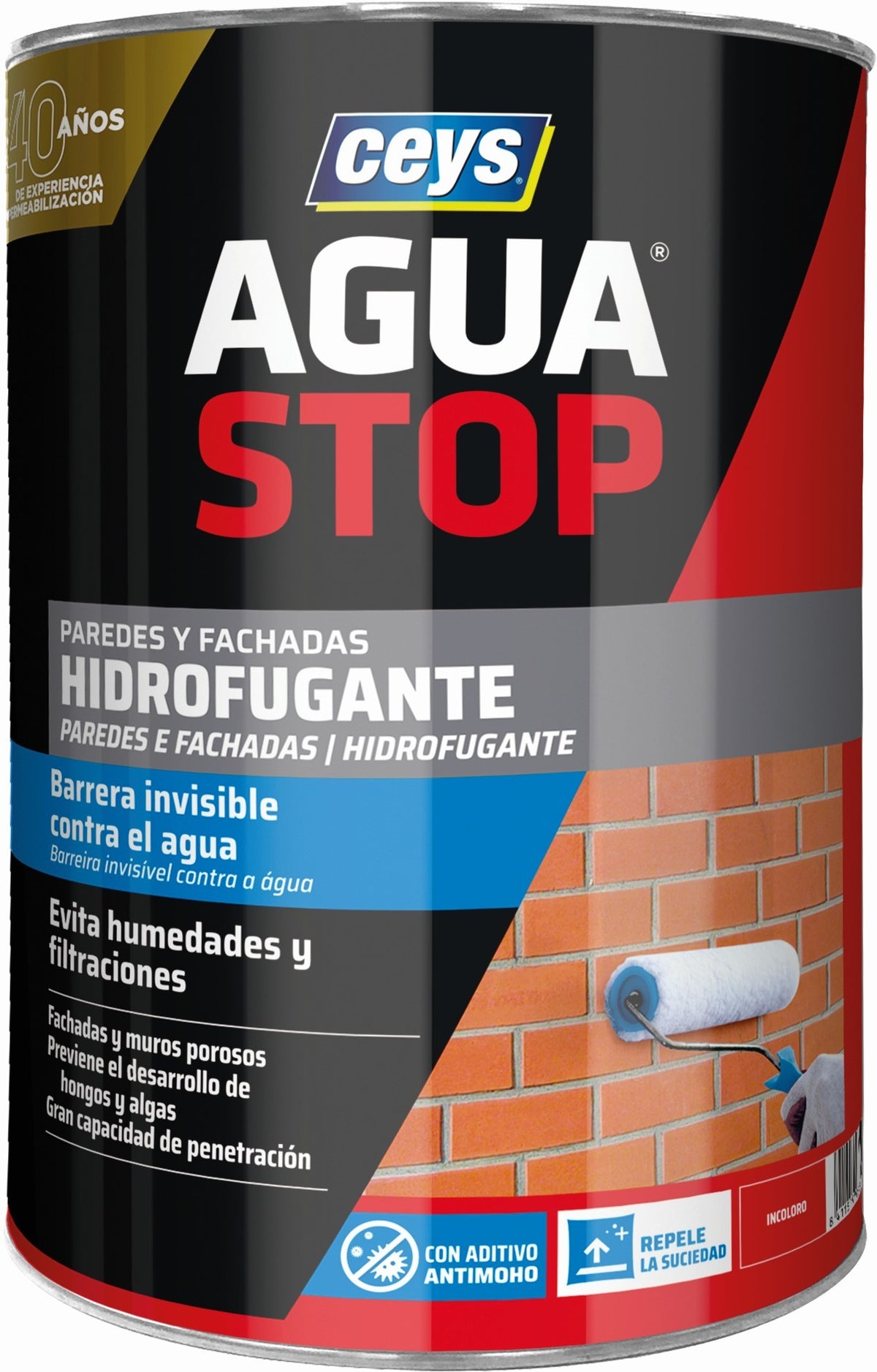 AGUASTOP HIDROFUGANTE CON ANTIMOHO 5L