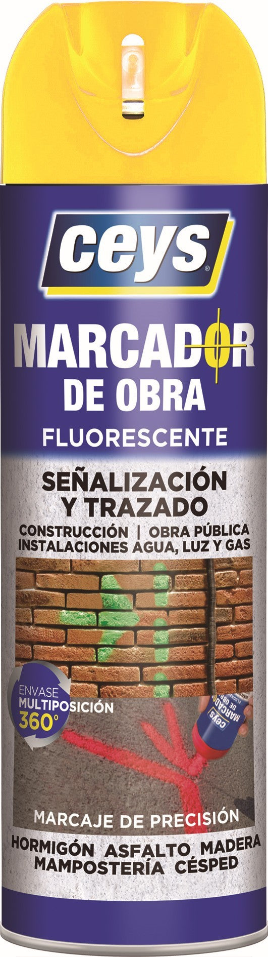 CEYS MARCADOR OBRA AMARILLO 500ML