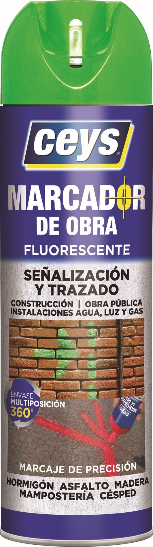 CEYS MARCADOR OBRA VERDE 500ML