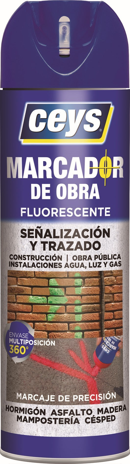 CEYS MARCADOR OBRA AZUL 500ML