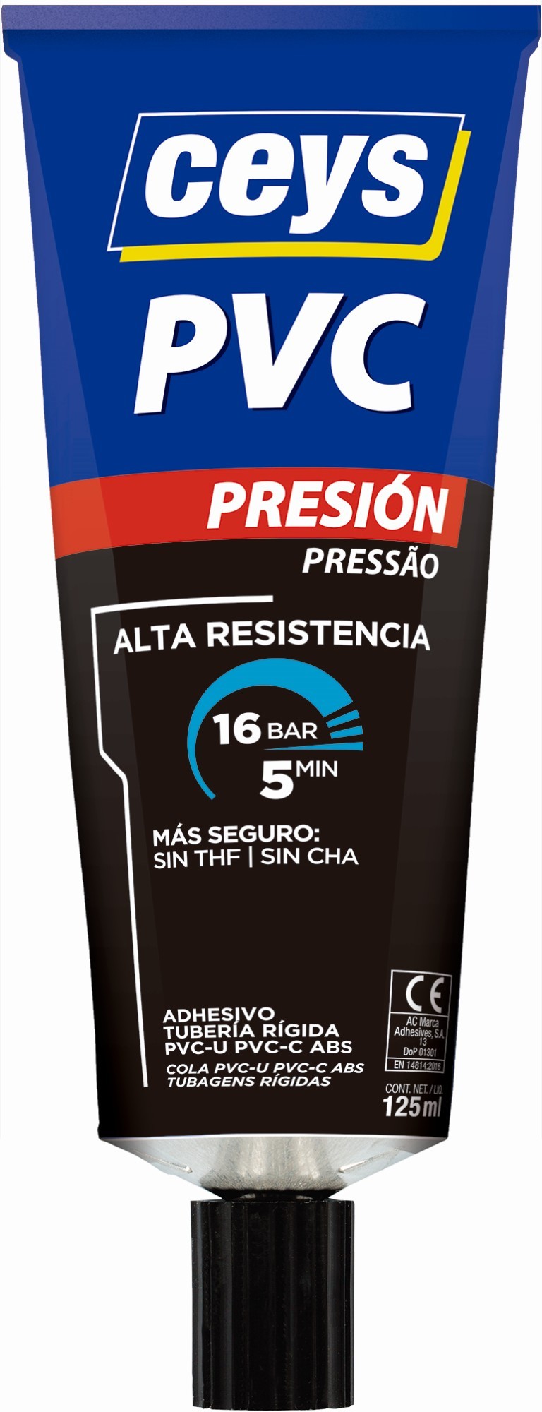 CEYS PVC PRESION TUBO 125ML