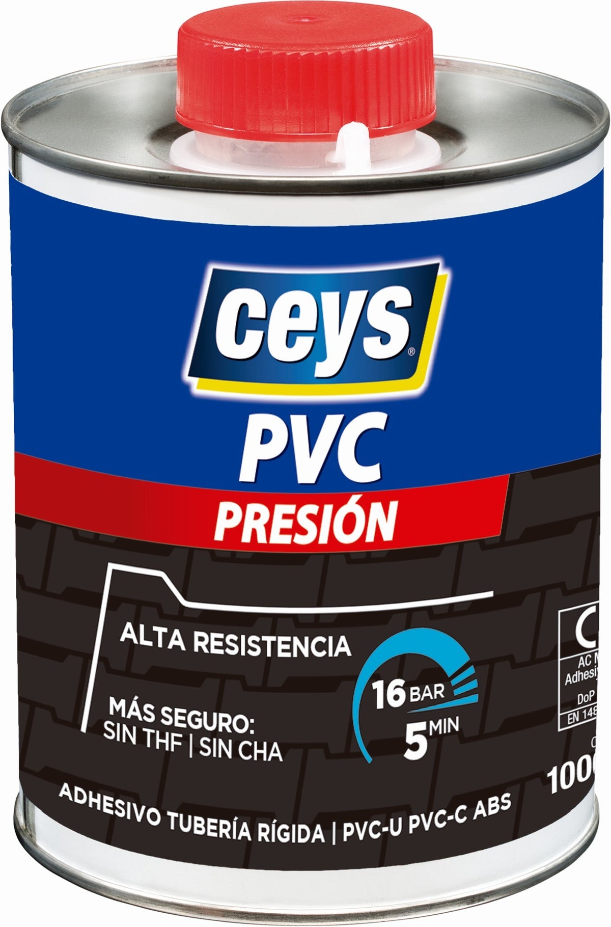 CEYS PVC PRESION TAPON PINCEL 1000ML