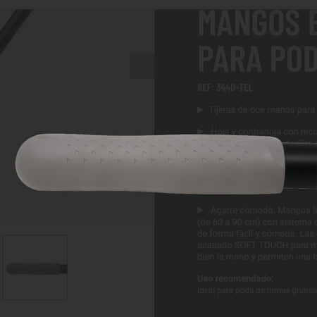 Tijera de poda Bellota 3440-TEL con mangos extensibles