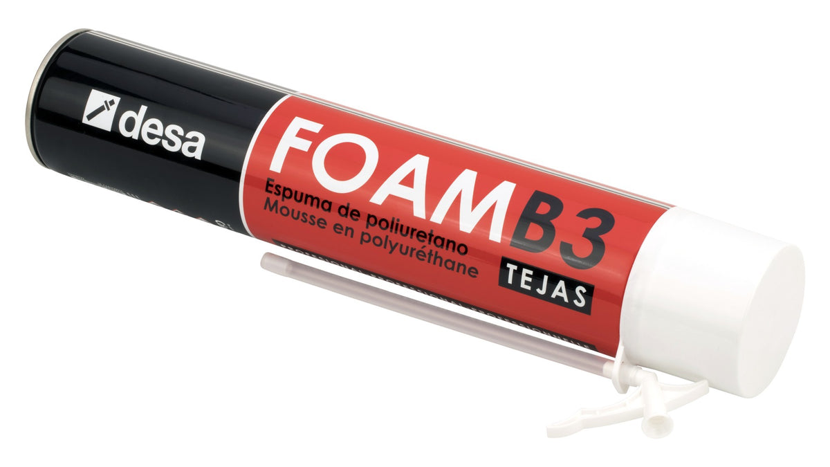 Desa foam B3 tejas cánula