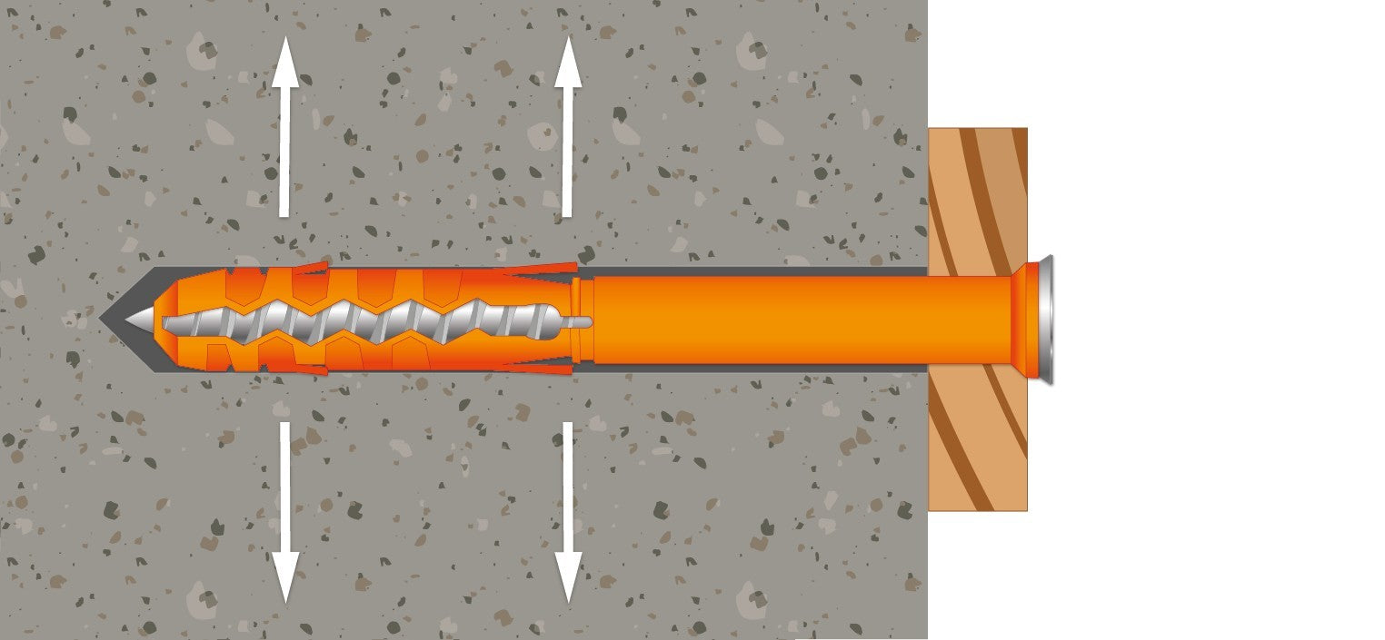 Taco largo MBR-STr inox A4