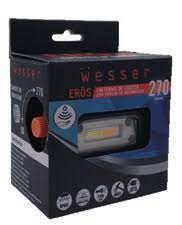 Linterna de cabeza Wesser led 290 lúmenes IP65 ref 603070