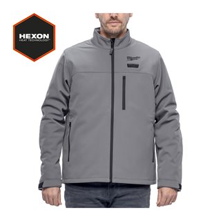Chaqueta Calefactada Toughshell Gris Milwaukee