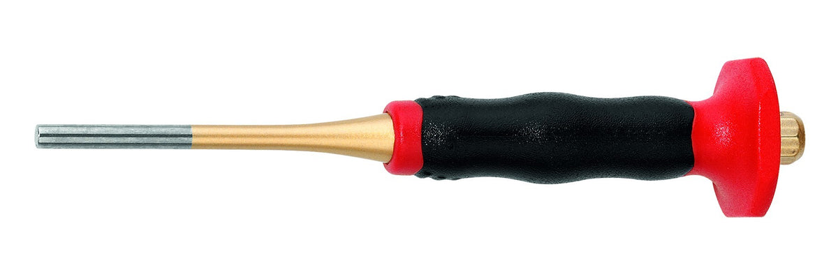 Rennsteig Botador cilíndrico octogonal con empuñadura protectora
