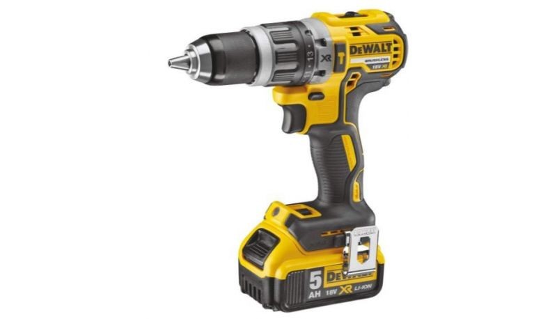 Kit Dewalt taladro atornillador percutor + amoladora a batería DCK2080P2T-QW