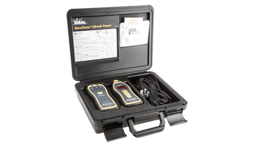 Liquidación última unidad Kit de detectores de cables Ideal Sure Trace 955, categoria CAT III 600 V, con display LED