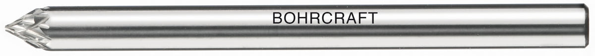 Bohrcraft Fresa rotativa metal duro forma J cónica 60°