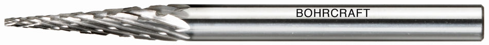 Bohrcraft Fresa rotativa metal duro forma M cónica en punto