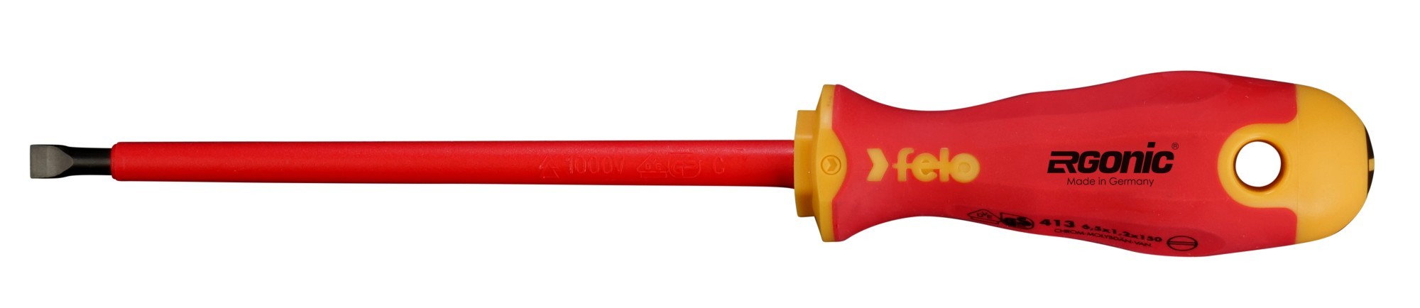 Felo Destornillador aislado ERGONIC punta plana