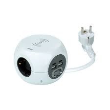 Base Múltiple Combiball Wireless + USB A + C SIMON ref  BM516306