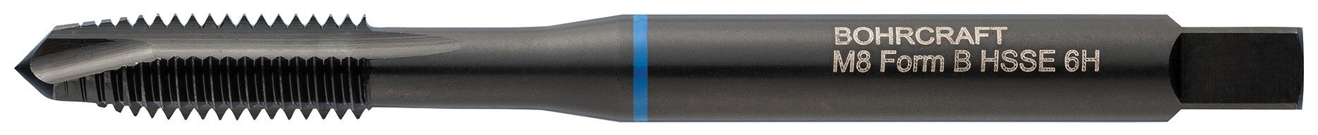 Bohrcraft Macho de roscar a maquina anillo azul Profi Plus M DIN 371 Forma B HSS-E rectificado