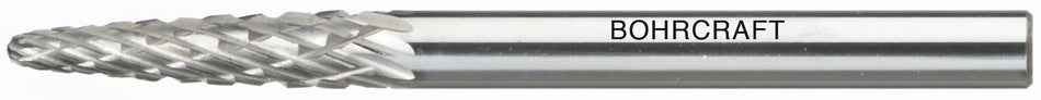 Bohrcraft Fresa rotativa metal duro forma F árbol