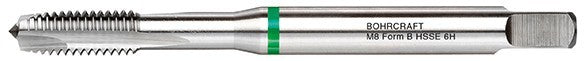 Bohrcraft Macho de roscar a máquina anillo verde Profi Plus M DIN 371 Forma B HSS-E