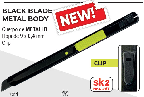 Cutter Metrica Black Blade Slim 09066