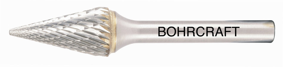 Bohrcraft Fresa rotativa metal duro forma M cónica en punto