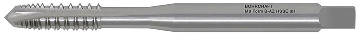 Bohrcraft Macho de roscar a máquina con dientes alternos Profi Plus M DIN 371 Forma B-AZ HSS-E rectificado
