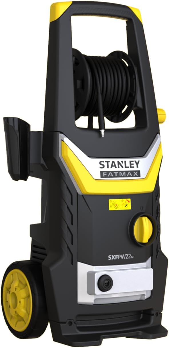 Hidrolimpiadora de Alta Presión 160 bar 2200W para Limpieza Profesional Exterior Stanley Fatmax SXFPW22M