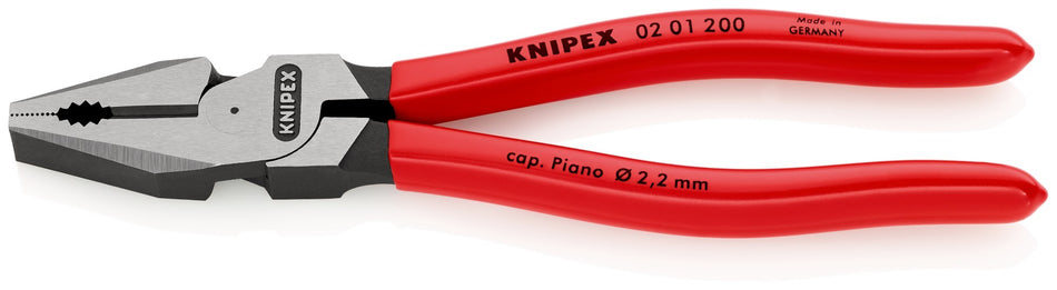 Knipex Alicate universal de fuerza con mangos recubiertos de plástico