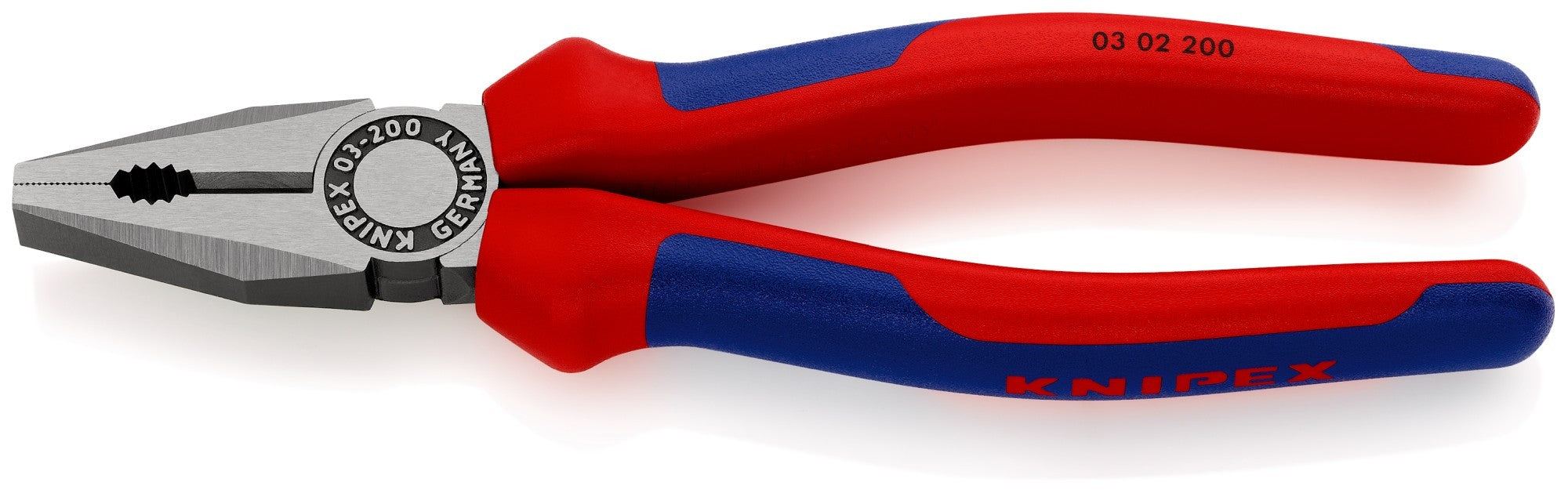 Knipex Alicate universal con mangos bicomponentes