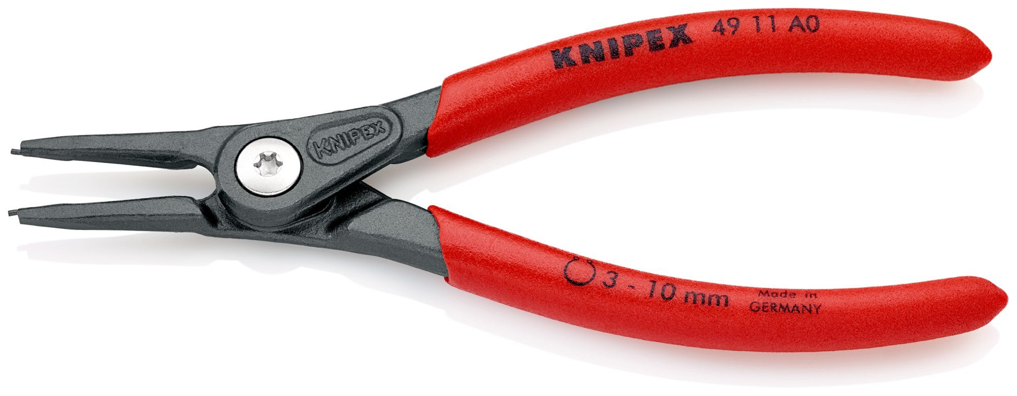 Knipex Alicate de precisión para arandelas exteriores - rectos