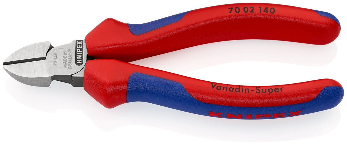 Knipex Alicate de corte diagonal con mangos bicomponentes