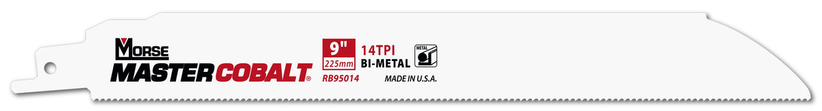 Morse Sierras de sable para metal MASTER COBALT