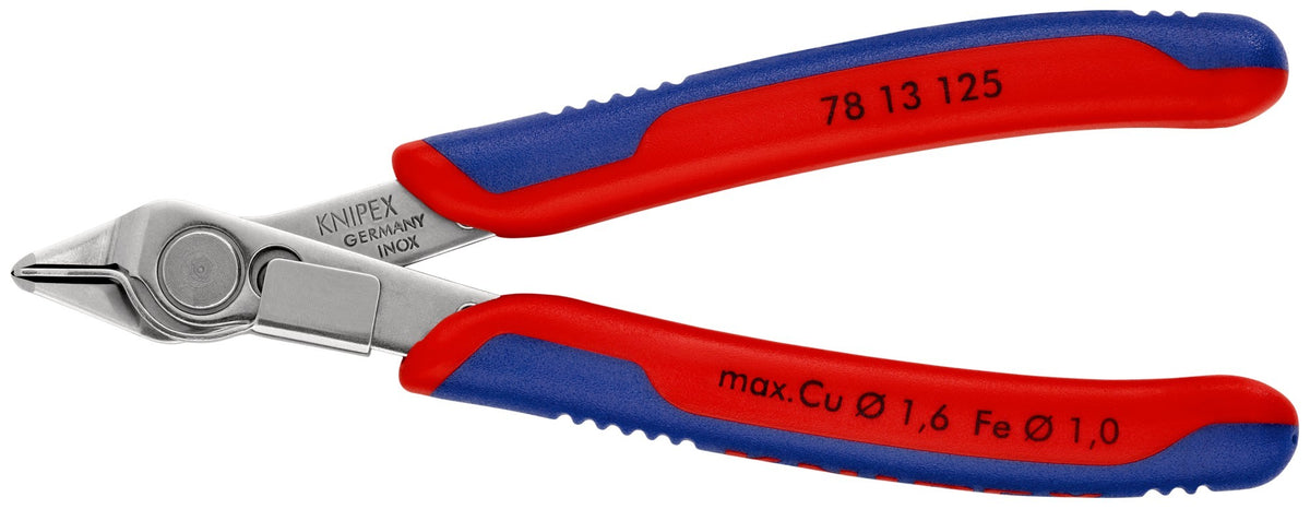 Knipex Alicate de corte para electrónica Super Knips (con muesca)