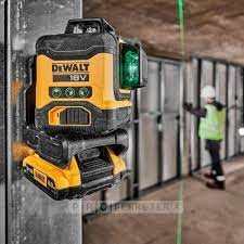 Kit Dewalt Taladro DCD805 + Nivel Láser DCLE34031 + 2 baterías DCB183 + cargador DCB115 en caja TStak