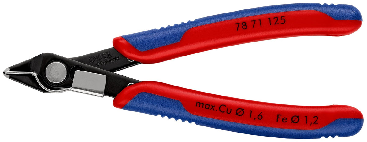 Knipex Alicate de corte para electrónica Super Knips (con muesca)