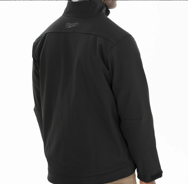 Chaqueta Milwaukee Negra talla S-3XL calefactada con batería y cargador M12 HJ BL5-0