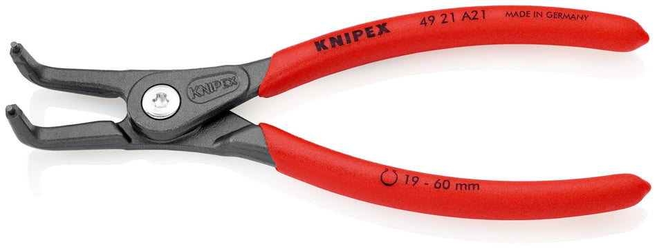 Knipex Alicate de precisión para arandelas exteriores - 90º