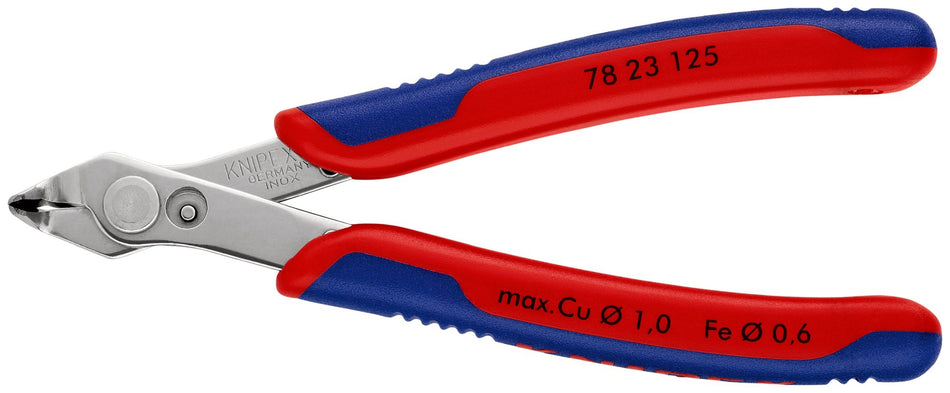 Knipex Alicate de corte para electrónica Super Knips, bocas 60º