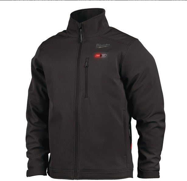 Chaqueta Milwaukee Negra talla S-3XL calefactada con batería y cargador M12 HJ BL5-0