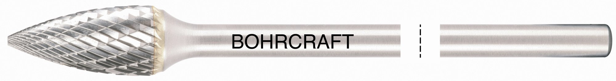 Bohrcraft Fresa rotativa larga metal duro forma G obús