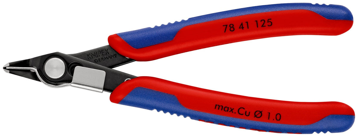 Knipex Alicate de corte para electrónica Super Knips (cabeza estrecha, con muesca)