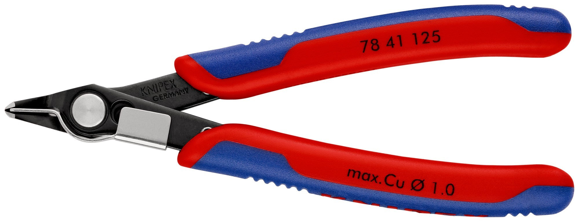 Knipex Alicate de corte para electrónica Super Knips (cabeza estrecha, con muesca)