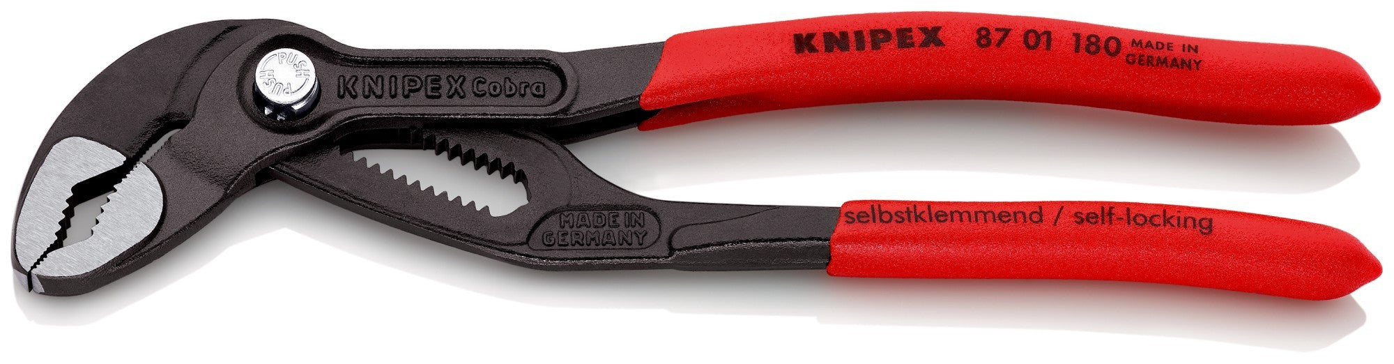Knipex Tenaza pico loro COBRA® -  con mangos recubiertos de plástico