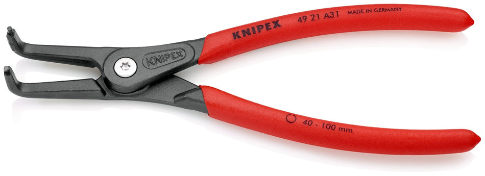 Knipex Alicate de precisión para arandelas exteriores - 90º