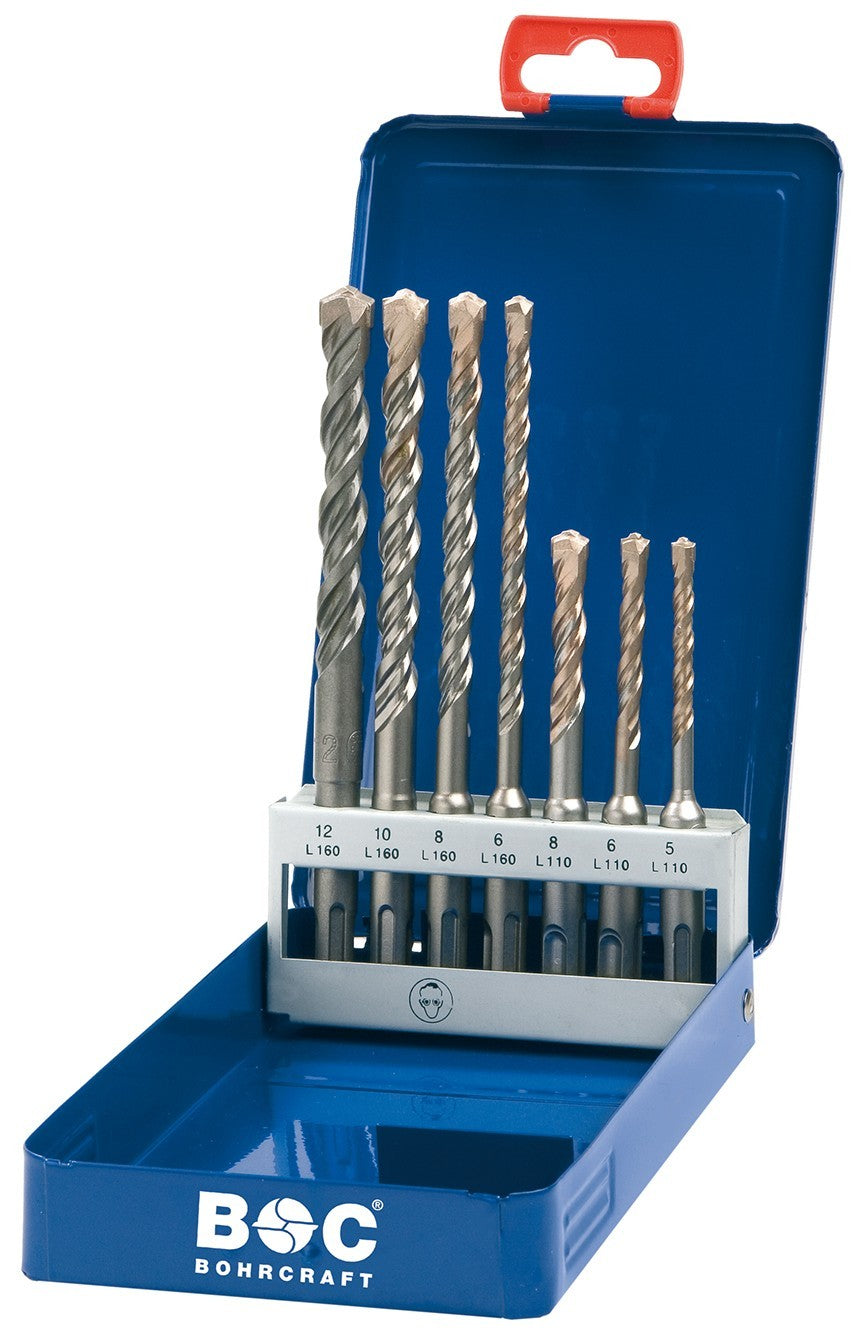 Bohrcraft Juego brocas para martillo SDS-Plus X-TREME
