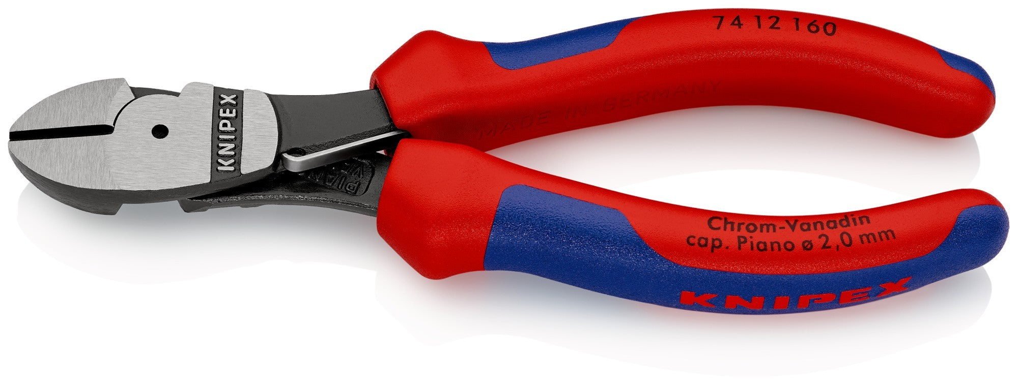 Knipex Alicate de corte diagonal de fuerza con muelle