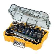 Set Dewalt de puntas y vasos DT71516-QZ 242 piezas