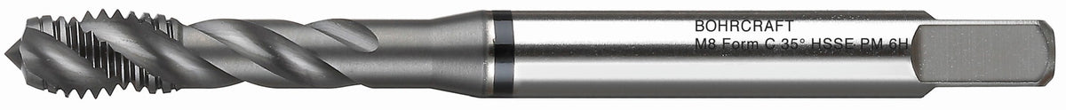 Bohrcraft Macho de roscar a máquina anillo negro Profi Plus M DIN 371 Forma RSP40° HSSE-PM HL