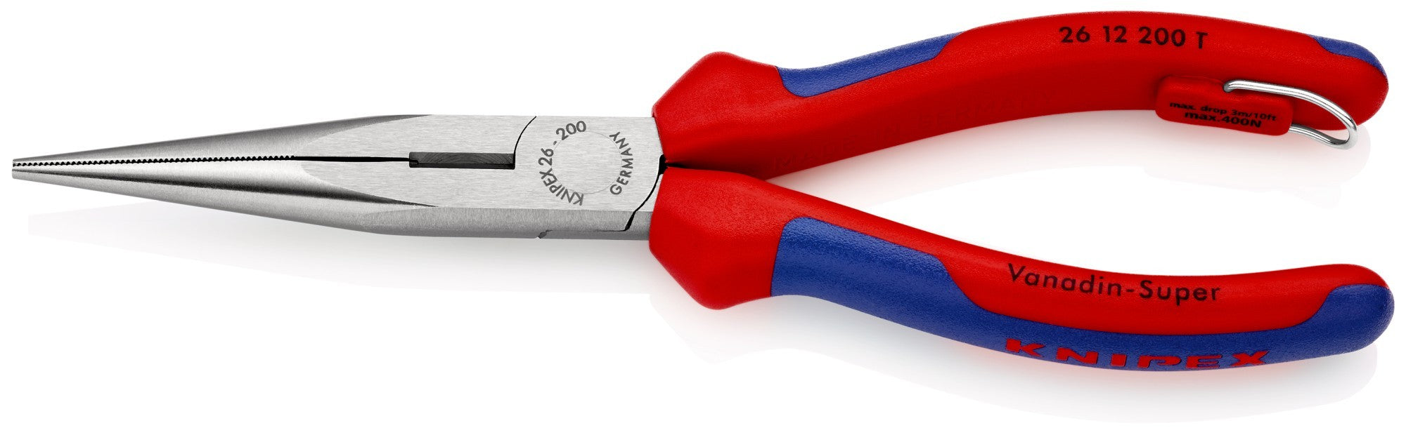 Knipex Alicate de montaje boca cigüeña anticaída