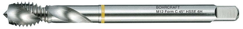 Bohrcraft Macho de roscar a maquina anillo amarillo Profi Plus M DIN 376 Forma RSP45º HSS-E rectificado