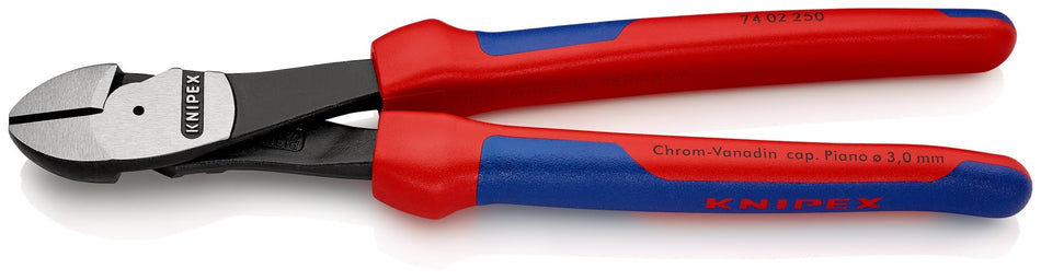 Knipex Alicate de corte diagonal de fuerza con mangos bicomponentes