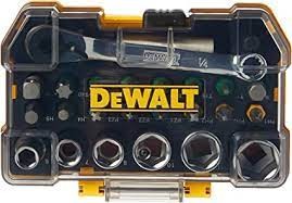 Set Dewalt de puntas y vasos DT71516-QZ 242 piezas